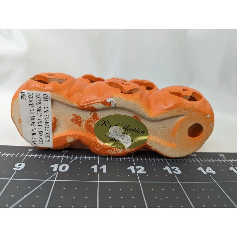 Ks Collection Halloween Candle Votive Pumpkins Jack‎ o Lantern